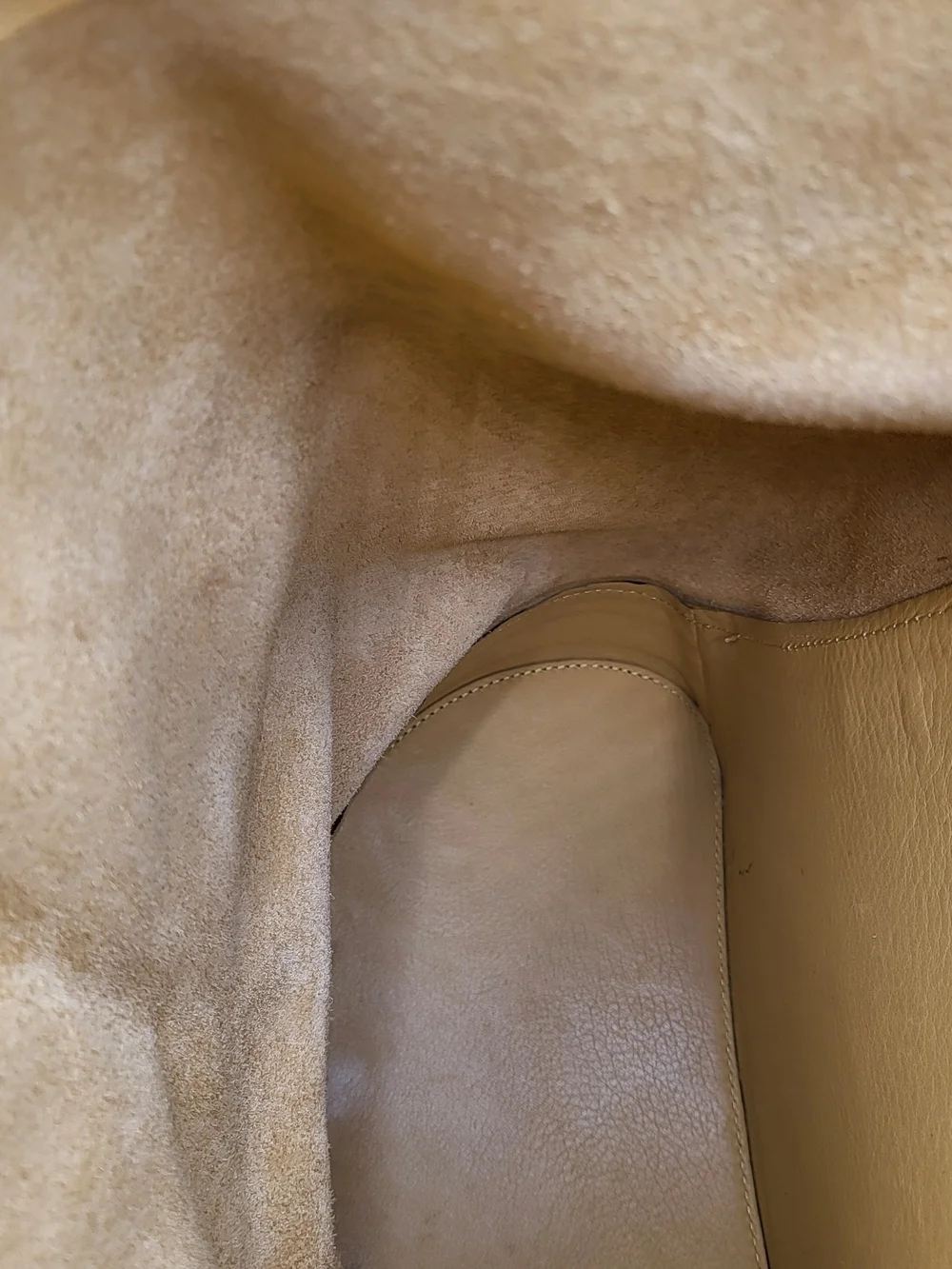 Loewe Anton Backpack-Shoulder in Pale Yellow Leather, Authentic w/COA